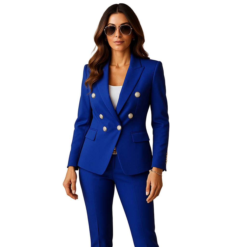 Women's Tailored Blazer & Trouser Suit Set | Formal Office Wear | Milou