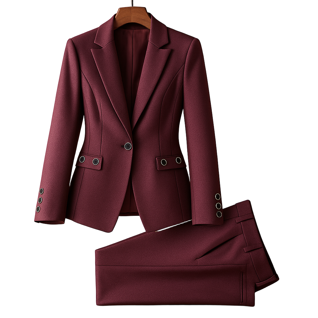 Women's Elegant Blazer & Trouser Set | Timeless Office Wear | Tess