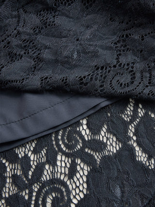 Vintage Bohemian Blue Lace Sleeveless Midi Dress | Elowen