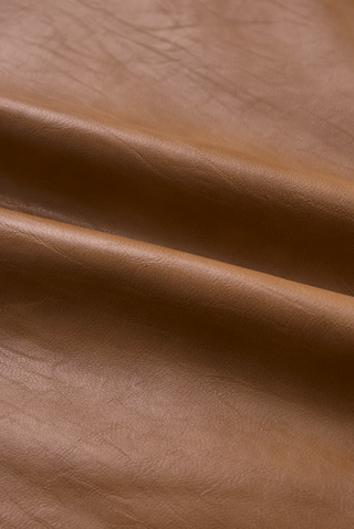 Vintage Lapel Zipper Faux Leather Jacket | Harper