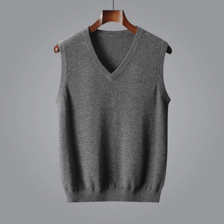 The Amari V-Neck Knit Vest | LS