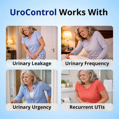 UroControl - Naturally Improves Bladder Leaks, Urgency and Nighttime Bathroom Trips