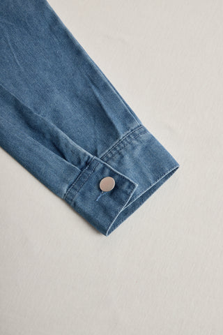 Casual Retro Hooded Zip Denim Jumpsuit