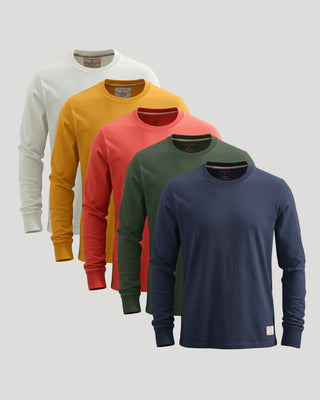 Nico Cotton Long Sleeve Crew Neck