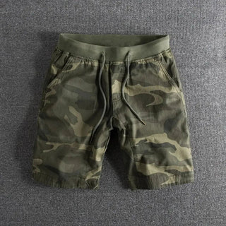 Tactical Camo Shorts – Modern Utility Silhouette | Mason Carter