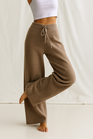 Elegant relaxed high-rise sweatpants for women | Elowen