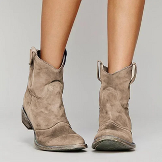 Pointed-Toe Ankle Boots