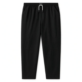 Drake Relaxed Cotton-Linen Drawstring Pants | LS