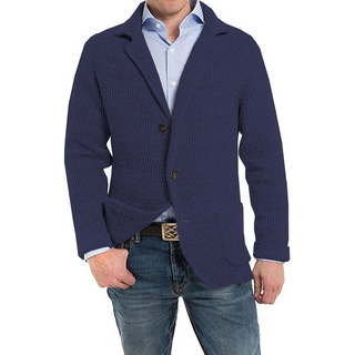 Derek Knit Cardigan – Regular Fit with Button Closure