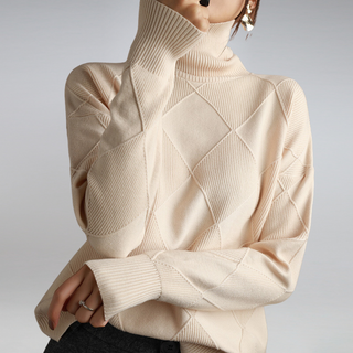 Myla Cashmere Turtleneck Sweater – Classic Winter Knit