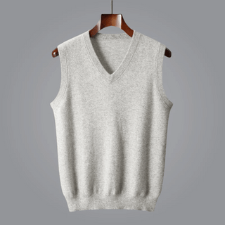 The Amari V-Neck Knit Vest | LS