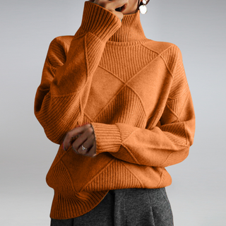 Myla Cashmere Turtleneck Sweater – Classic Winter Knit