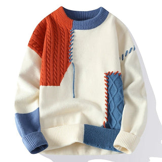 Vanguard Patchwork Knit Sweater