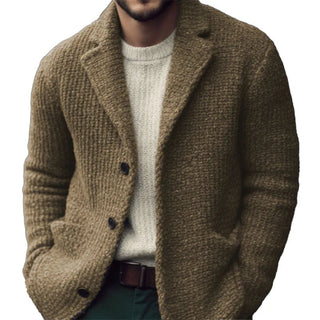 Derek Knit Cardigan – Regular Fit with Button Closure