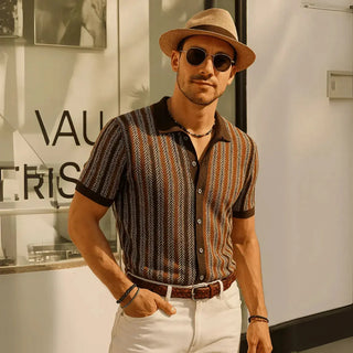 Button-Down Polo Shirt – Refined Slim Silhouette | Carlo Mancini