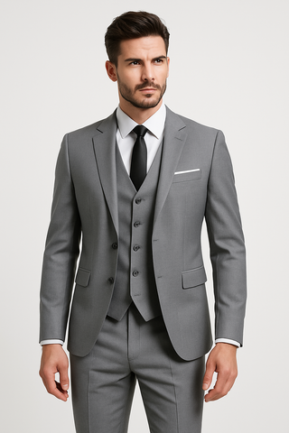 Premium Wool 3-Piece Suit Set | Victor