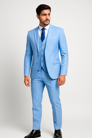 Premium Wool 3-Piece Suit Set | Victor