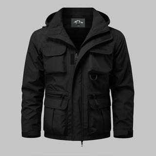 Winter Military Style Coat | Weather-Ready Structured Outerwear