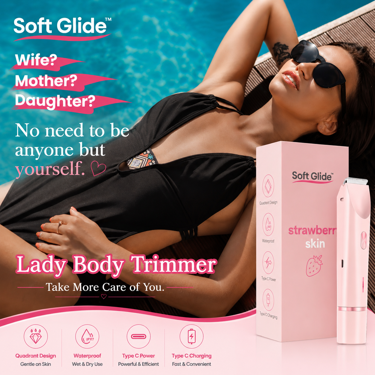 SoftGlide | Premium Electric Razor for a Perfect Shave Every Time