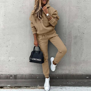 Relaxed Hoodie and Jogger Set | Elmara