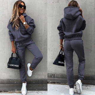 Relaxed Hoodie and Jogger Set | Elmara