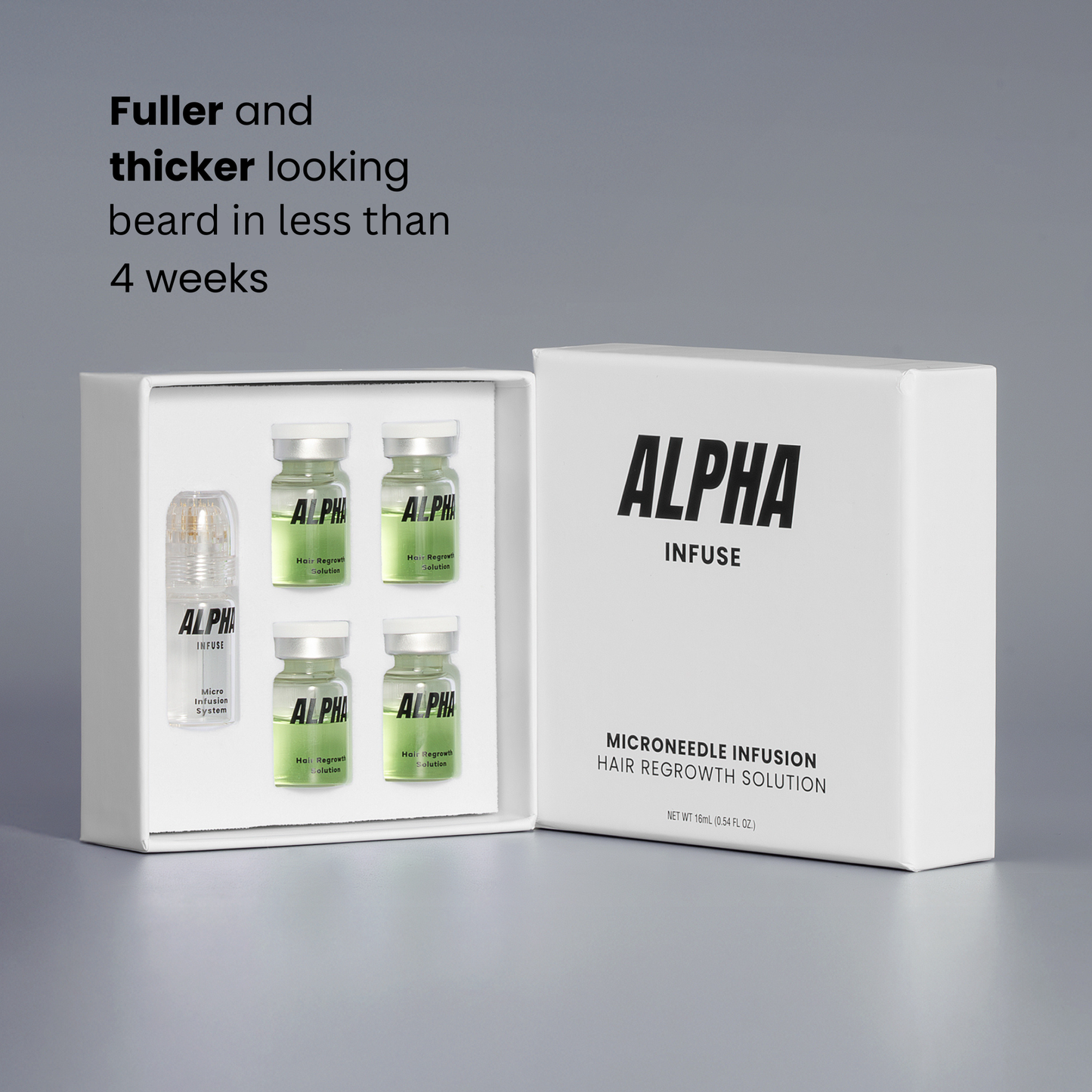 AlphaInfuse™ Beard Growth System