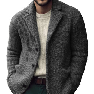 Derek Knit Cardigan – Regular Fit with Button Closure
