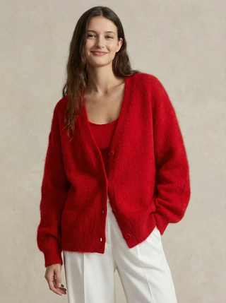 Hässleholm Oversized Knit Cardigan