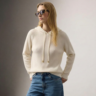 Downtown Classic Cashmere Blend Hoodie | Arlisse