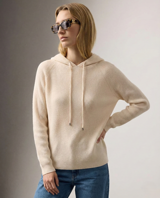 Downtown Classic Cashmere Blend Hoodie | Arlisse