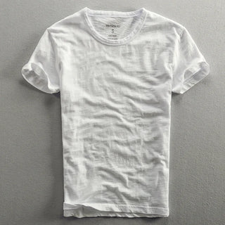 Riku Cotton Vintage T-Shirt | Japanese Minimal Essential