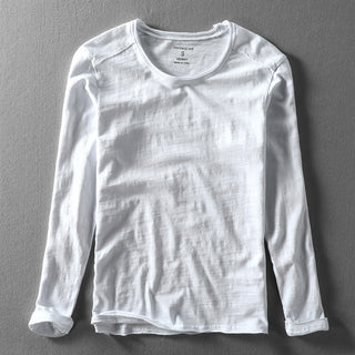 Toshiro Cotton Long Sleeve Shirt | Minimal Japanese-Inspired Essential