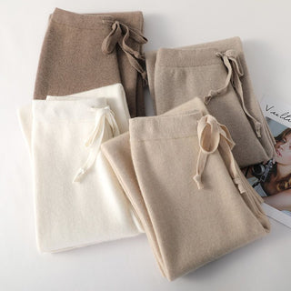 Elegant relaxed high-rise sweatpants for women | Elowen