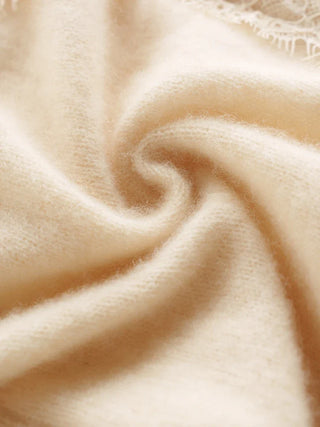 Elegant lace detail cardigan for women | Seraphina