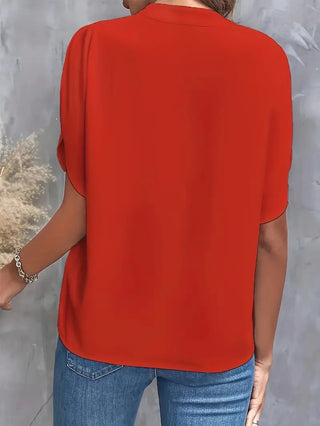 Draped Elegant Blouse | Verona