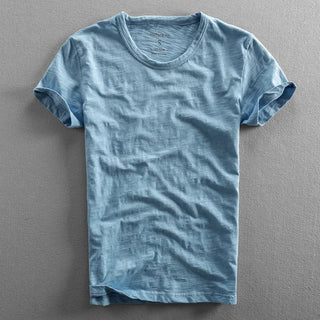 Riku Cotton Vintage T-Shirt | Japanese Minimal Essential