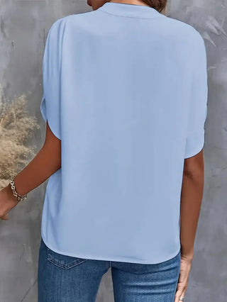 Draped Elegant Blouse | Verona