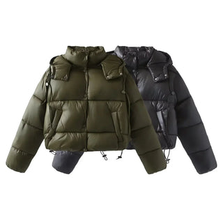 Quilted Hooded Puffer Jacket | Seasonal Winter Essential