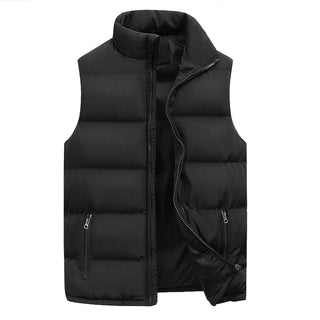 Hugo Men’s Quilted Bodywarmer – Elegant Padded Vest with Warm Lining & Zippered Pockets