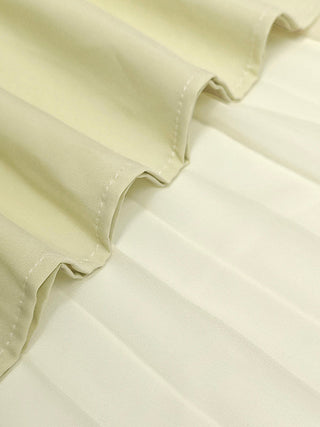 Sleeveless Pleated Gauze Boat Neck Maxi Dress | Aurelia