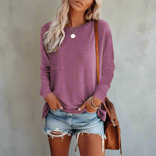 Loose Fit Long Sleeve Shirt with Pocket | Arlen