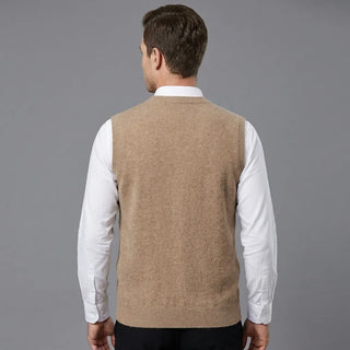 The Amari V-Neck Knit Vest | LS