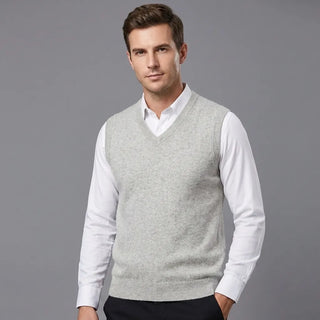 The Amari V-Neck Knit Vest | LS