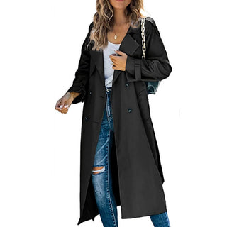 Zara Long Trench Coat | Timeless Transitional Layer