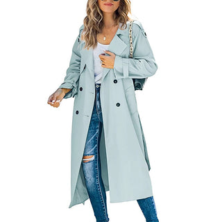 Zara Long Trench Coat | Timeless Transitional Layer