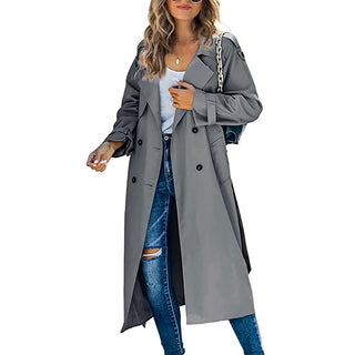 Zara Long Trench Coat | Timeless Transitional Layer