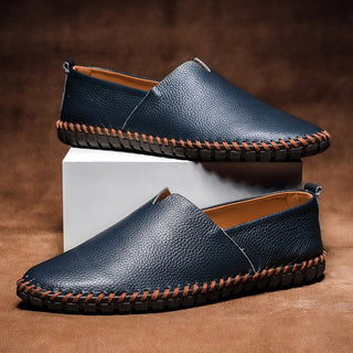 Jack Washington Minimal Genuine Leather Loafers | Timeless Slip-On Design