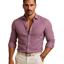 Men's Lightweight Button-Down Shirt | Breathable Classic Collar | Owen