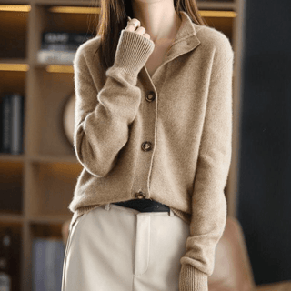 Cashmere Button Cardigan | Darla