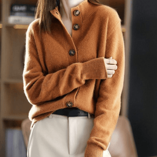Cashmere Button Cardigan | Darla